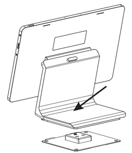 Figure 10: L1400 mounting plate installation